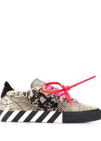 Off-White кеды на вулканизированной подошве
