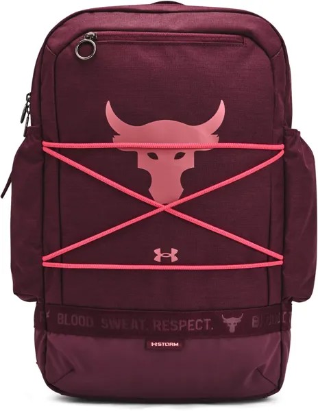 Рюкзак унисекс UNDER ARMOUR UA Project Rock Brahma BP-MRN, бордовый