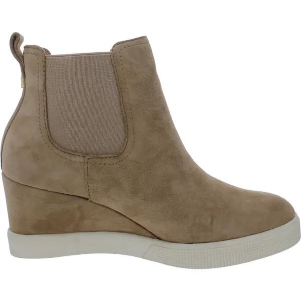Женские замшевые ботинки челси Reade до щиколотки Lauren Ralph Lauren, цвет Brown Kidsuede