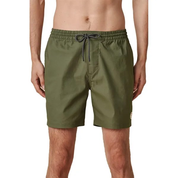 Шорты для плавания Globe Clean Swell Poolshort, зеленый