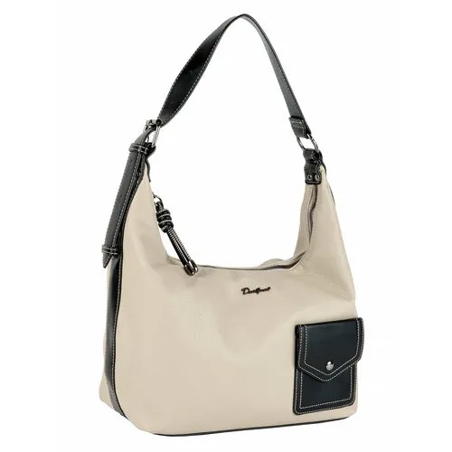 Сумка хобо DAVID JONES 6724-CM-DD-DBEIGE, бежевый