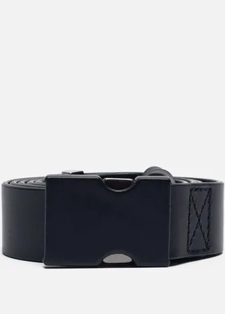 Ремень Maison Margiela Buckle Closure Leather, цвет чёрный