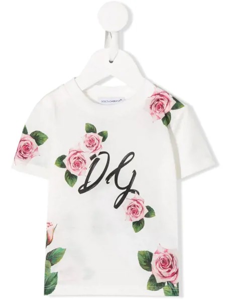 Dolce & Gabbana Kids футболка с принтом
