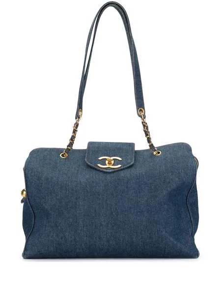 Chanel Pre-Owned сумка Super Model 1997-го года с логотипом CC