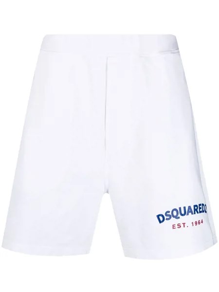 Dsquared2 спортивные шорты с логотипом