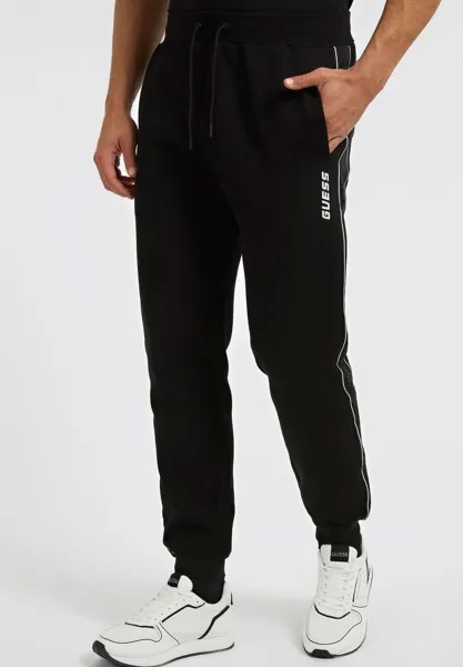 Спортивные брюки Jogging Seitlices Logo Guess, цвет schwarz