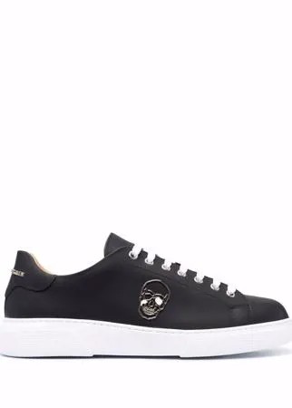 Philipp Plein кеды с декором Skull