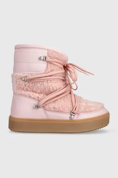 Зимние ботинки Chiara Ferragni, розовый