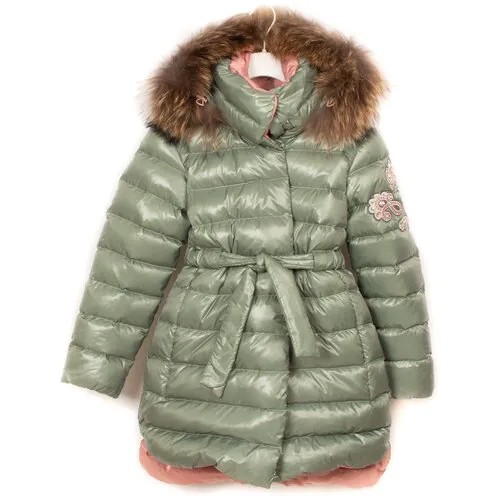 Пальто G`n`K 3-778 (Зеленый, Девочка, 13 лет / 158 см, 50)