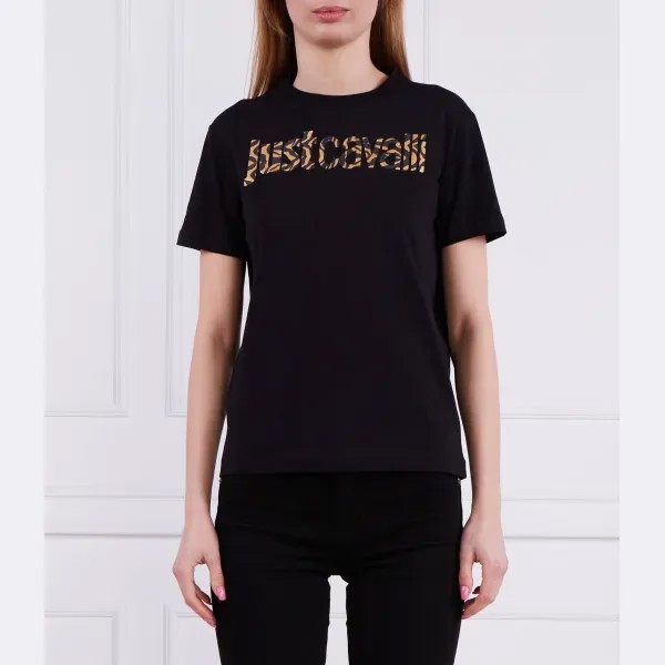 Футболка стандартного кроя Just Cavalli, черный