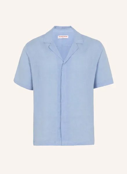 Рубашка с короткими рукавами maitan ii Orlebar Brown, синий