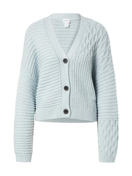 Вязаный кардиган Monki, пастельный синий