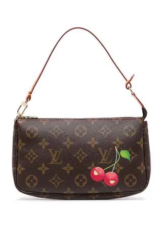 Louis Vuitton сумка-тоут Pochette Accessoires x Takashi Murakami 2005-го года с принтом Cherry