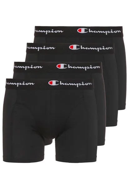 Боксеры Champion Boxershorts 4pk Boxer, черный