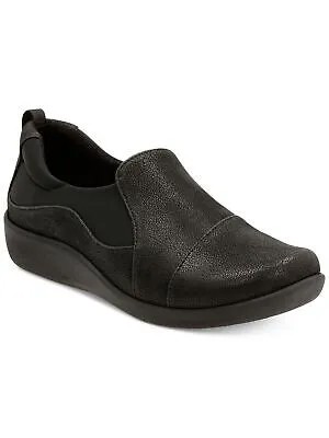 Женские черные туфли на танкетке CLOUD STEPPERS BY CLARKS на платформе 1/2 дюйма Sillian Paz, 7 м