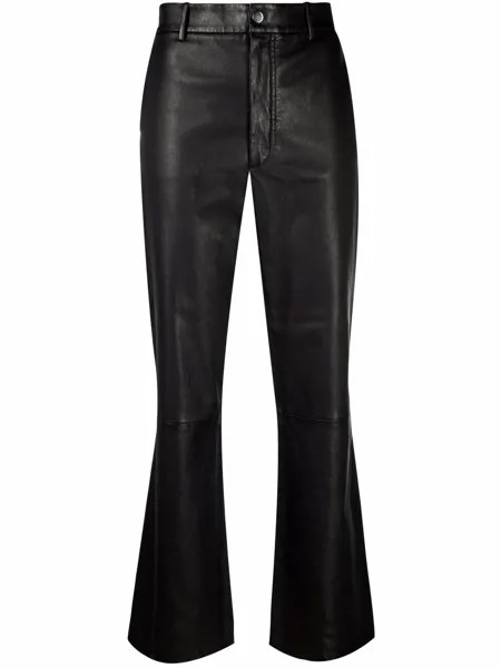 Helmut Lang Pre-Owned расклешенные брюки 2000-х годов