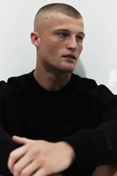 Толстовка drymove с принтом H&M, черный