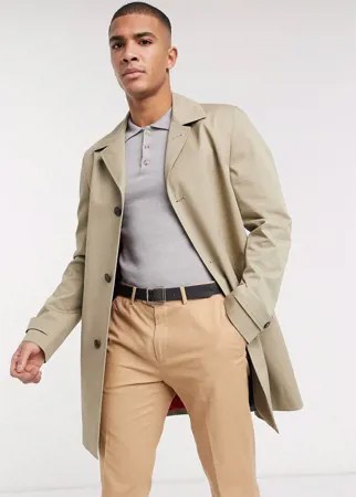 Хлопковое пальто Tommy Hilfiger-Бежевый