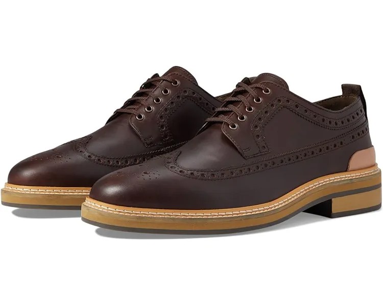 Оксфорды Cole Haan Davidson Grand Longwing Oxford, цвет Chestnut
