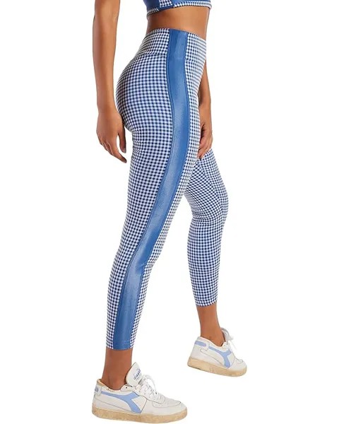 Брюки Koral Trainer High-Rise Redford Leggings, цвет Lapis Blue/White