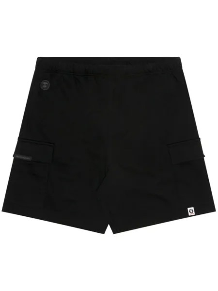 Спортивные шорты с логотипом AAPE BY *A BATHING APE, черный