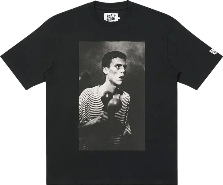 Футболка Palace Happy Mondays Bez T-Shirt 'Black', черный