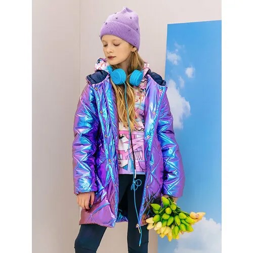 Куртка Les Trois Vallees, размер 152, фиолетовый