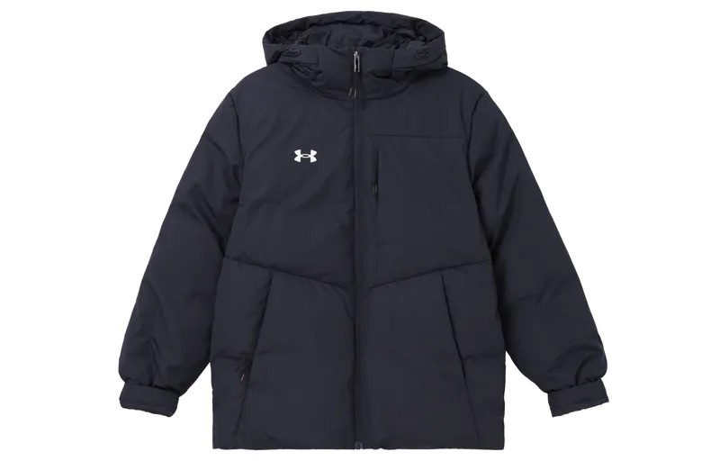 Пуховик унисекс темно-синий Under Armour, темно-синий