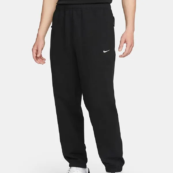 Спортивные брюки Nike Solo Swoosh Men's French Terry, черный