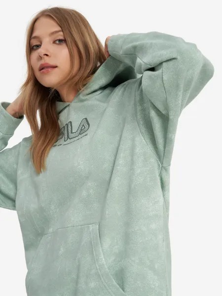 Худи женская FILA, Зеленый