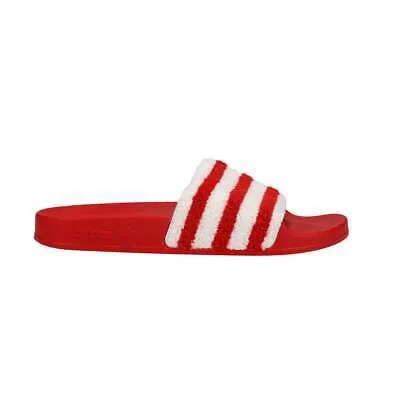 Adidas Adilette Pool Slide Молодежные красные повседневные сандалии для мальчиков BB9278