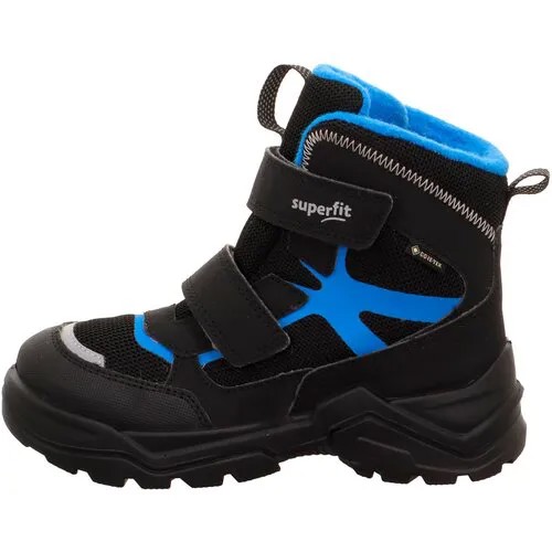 Ботинки Superfit Snow Max, размер 32, черный, синий