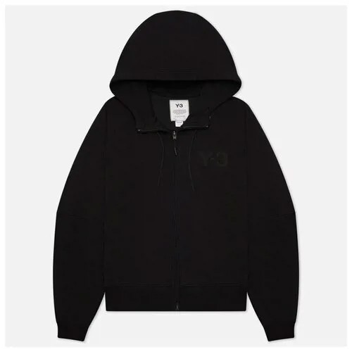 Женская толстовка Y-3 Classic Logo Full Zip Hoodie чёрный , Размер L