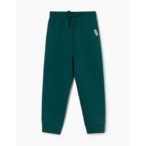 Брюки Gloria Jeans, размер 6-7л/122 (32), зеленый