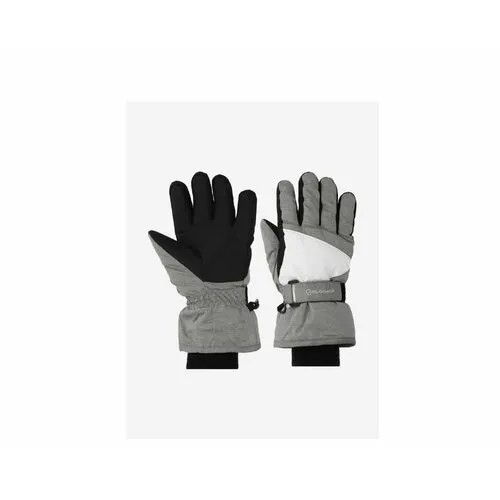 Перчатки GLISSADE, размер 14, серый