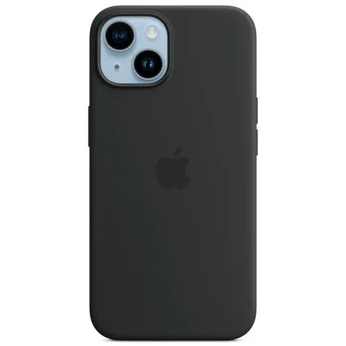 IPhone 14 Silicone Case with MagSafe - Midnight
