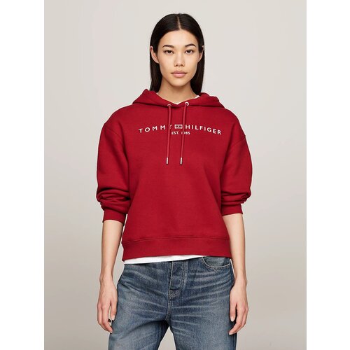 Худи TOMMY HILFIGER, размер L, , красный