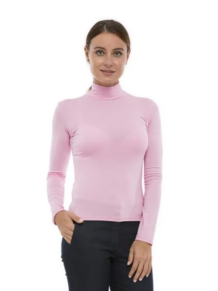 Водолазка женская Magic Lady cl0001_c10 розовая 56-58 RU
