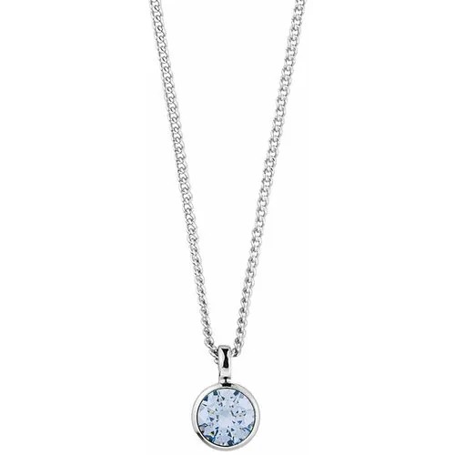 Колье DYRBERG/KERN Колье ETTE SS LIGHT BLUE, кристаллы Swarovski, длина 48 см