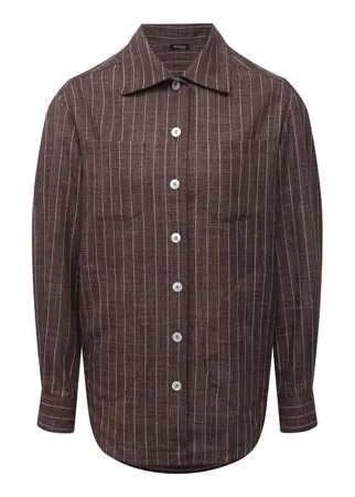 Рубашка из кашемира и шерсти Kiton