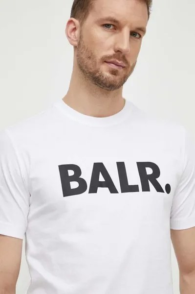 Хлопковая футболка BALR., белый