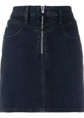 Calvin Klein Jeans джинсовая юбка мини