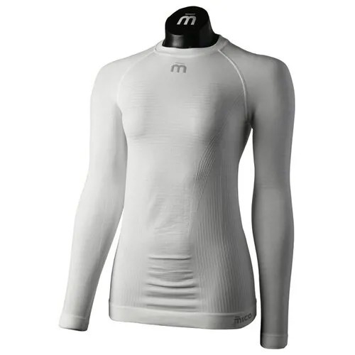 Термобелье рубашка Mico Warm Control Skintech женская, II, Черный