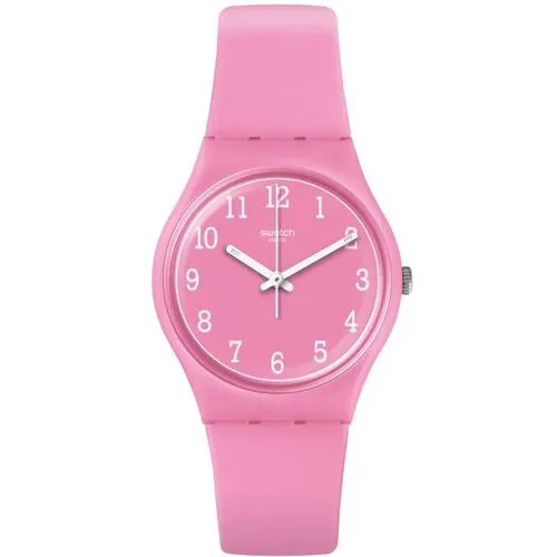 Наручные часы swatch, розовый
