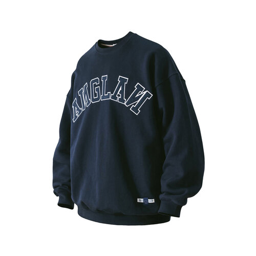 Свитшот ANGLAN Applique Heavy Sweatshirt, размер L, , navy