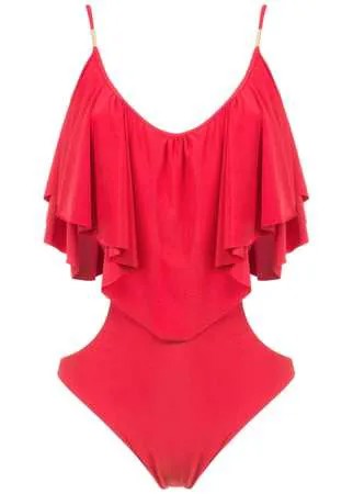Brigitte ruffled bodysuit