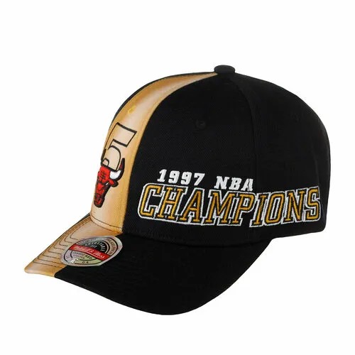 Бейсболка Mitchell & Ness, размер OneSize, черный