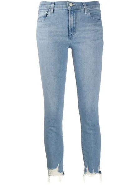 J Brand укороченные джинсы скинни 835 средней посадки