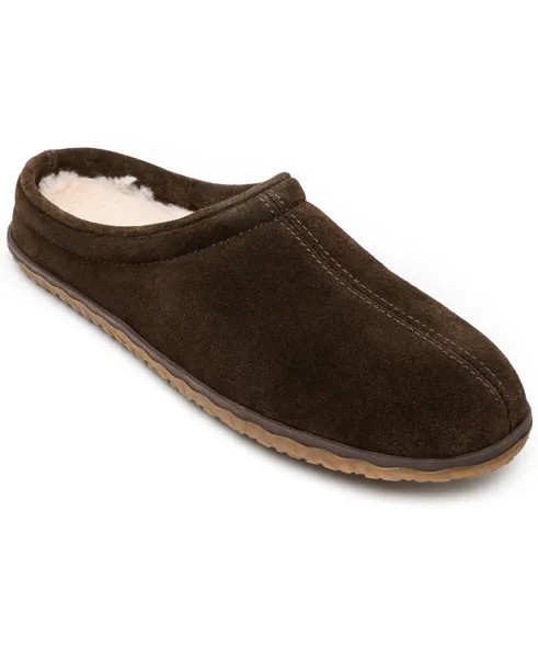 Мужские замшевые шлепанцы Taylor Minnetonka