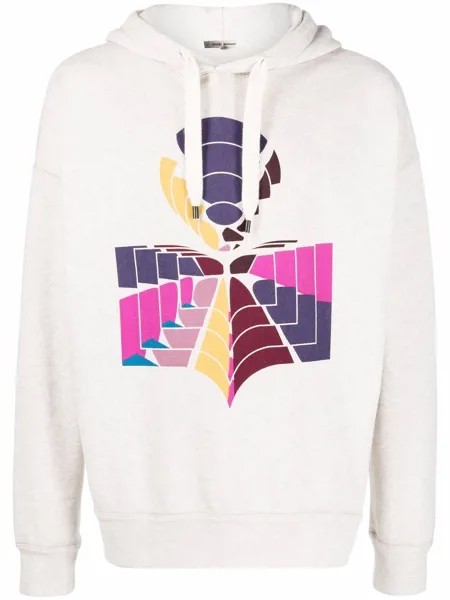 Isabel Marant logo-print hoodie
